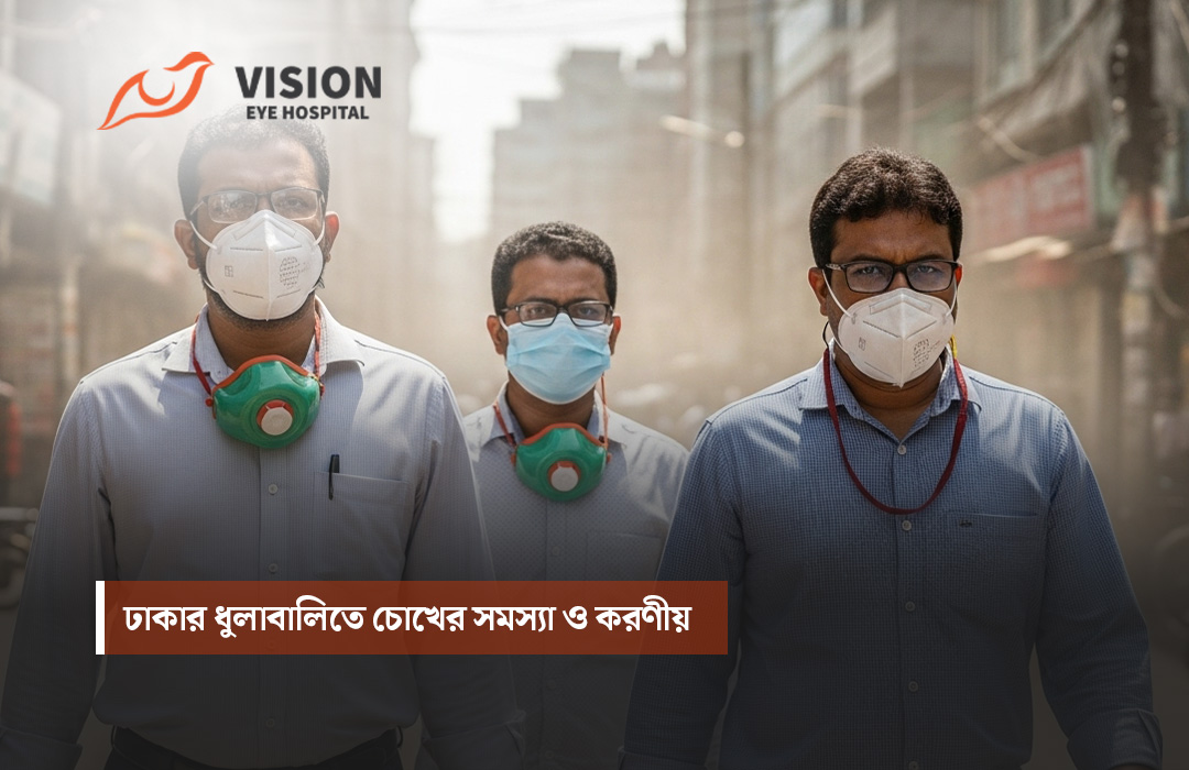 ঢাকার ধুলাবালিতে চোখের সমস্যা ও করণীয়