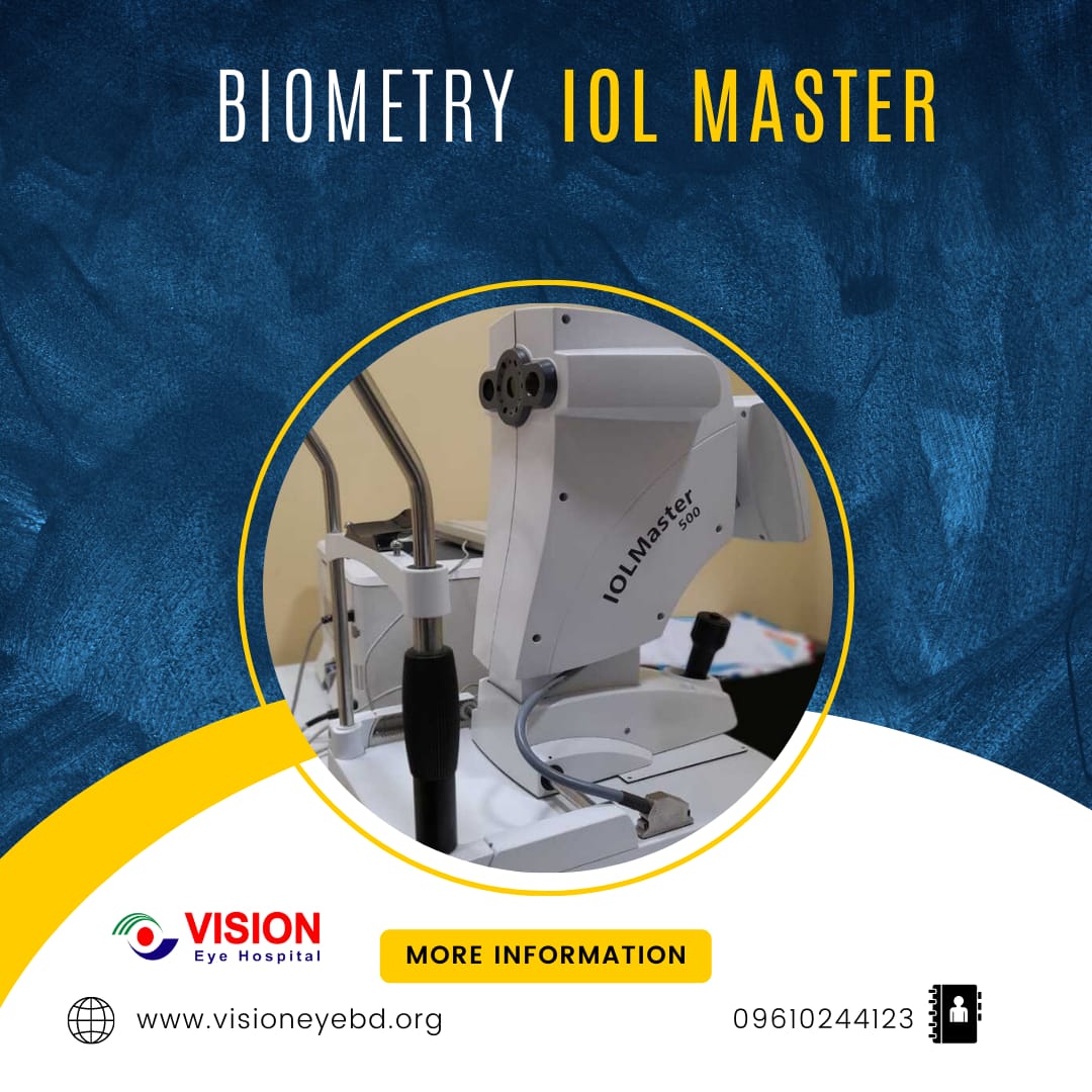 Ocular biometry – IOL Master