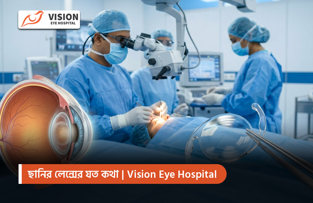 ছানির লেন্সের যত কথা | Vision Eye Hospital